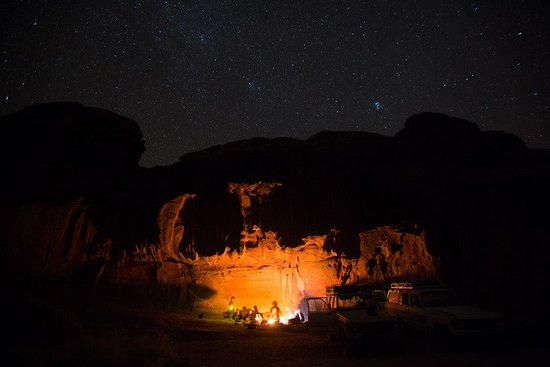 Sleeping Under the Stars Wadi Rum